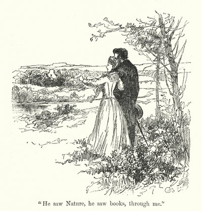 Illustratie voor Jane Eyre door Charlotte Bronte door Edmund Henry Garrett