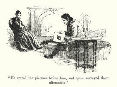 Illustratie voor Jane Eyre door Charlotte Bronte door Edmund Henry Garrett