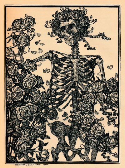 Illustratie voor The Rubaiyat van Omar Khayyam, 1900 door Edmund Joseph Sullivan