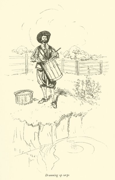 Karper opdrijven door Edmund Joseph after Sullivan