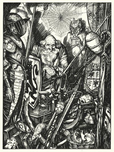 Illustratie voor Sartor Resartus door Edmund Joseph after Sullivan