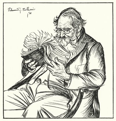 Illustratie voor Sartor Resartus door Edmund Joseph after Sullivan