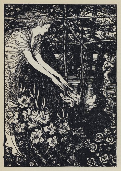 Illustratie voor Tennysons Maud door Edmund Joseph after Sullivan