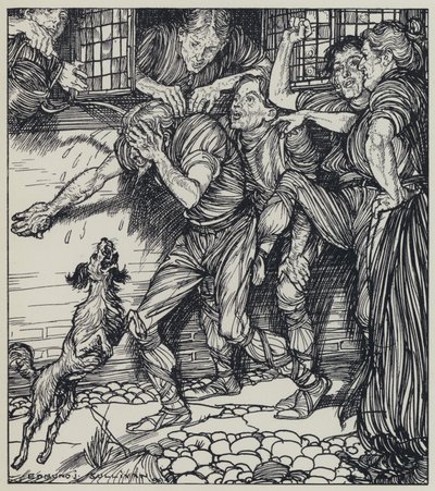 Illustratie voor A Dream of Fair Women and Other Poems door Edmund Joseph after Sullivan