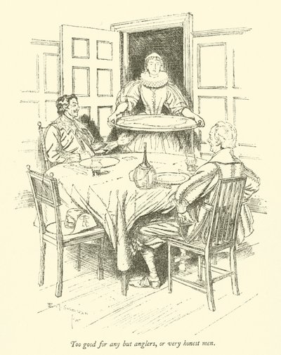 Te goed voor iedereen behalve vissers of zeer eerlijke mannen door Edmund Joseph after Sullivan