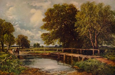 De doorwaadbare plaats, 1890, 1938 door Edmund Morison Wimperis