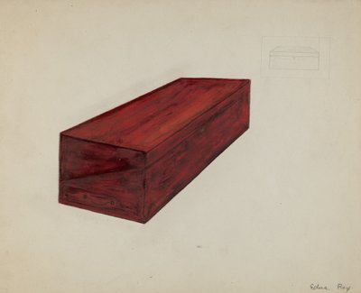 Schrijftafel door Edna C. Rex