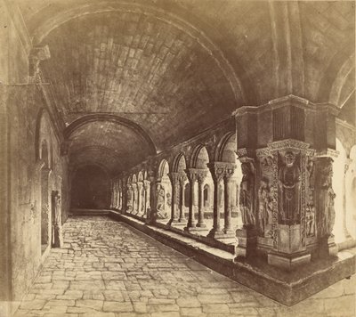 [Arles. Klooster van Sint-Trophime] door Édouard Baldus