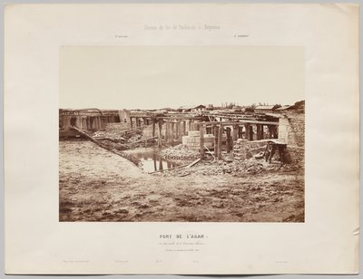 Spoorlijn van Toulouse naar Bayonne. Pont de l