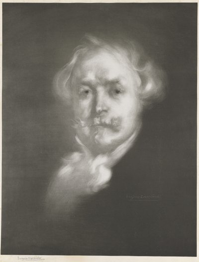 Edmond de Goncourt door Édouard Baldus
