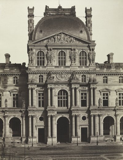 Paviljoen Richelieu, Louvre, Parijs door Édouard Baldus