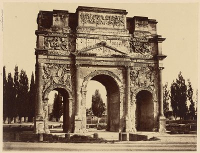 Romeinse boog, Orange door Édouard Baldus