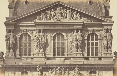 [De tweede verdieping van het Pavillon Richelieu, Louvre, Parijs] door Édouard Baldus