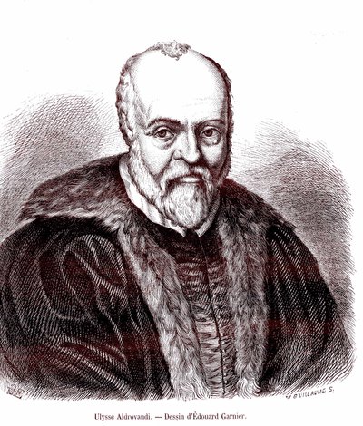 Ulisse Aldrovandi door Edouard Garnier