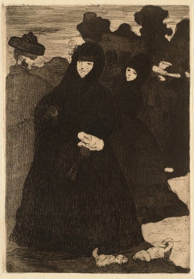 In het Prado (2e plaat) door Édouard Manet
