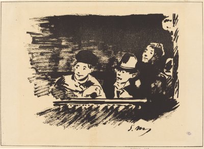 In het Paradijs door Édouard Manet