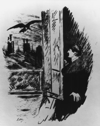Opende ik het vensterluik... door Édouard Manet