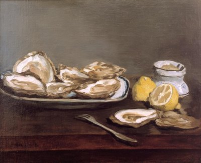 Oesters door Édouard Manet