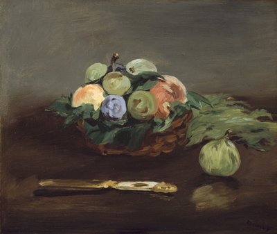 Fruitmand door Édouard Manet