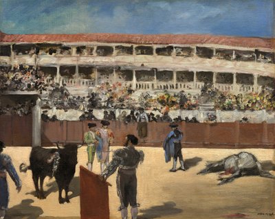 Stierengevecht, 1865-1866 door Édouard Manet