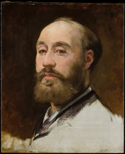 Kop van Jean-Baptiste Faure (1830-1914) door Édouard Manet