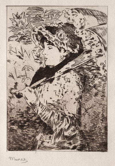 Jeanne: Lente door Édouard Manet