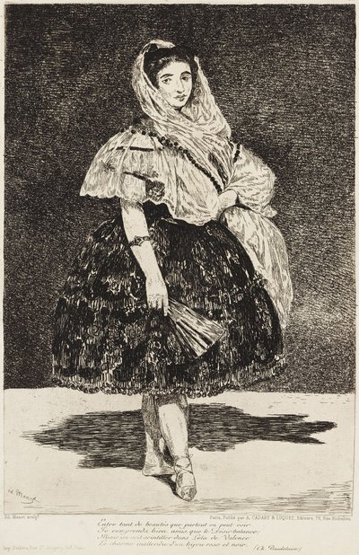 Lola de Valence door Édouard Manet