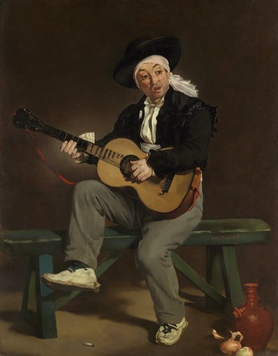 De Spaanse Zanger door Édouard Manet