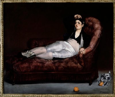 Jonge vrouw in Espada-kostuum door Édouard Manet