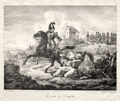 De Dood van de Koerier door Edouard Swebach