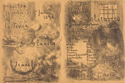 Einsame Seelen door Edouard Vuillard