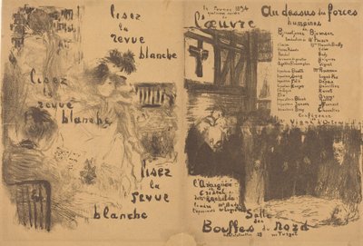 Über menschliche Kräfte hinaus; Die Kristallspinne door Edouard Vuillard