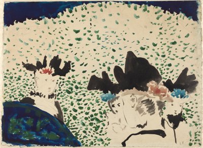 Vier Dames met Luxe Hoeden door Edouard Vuillard