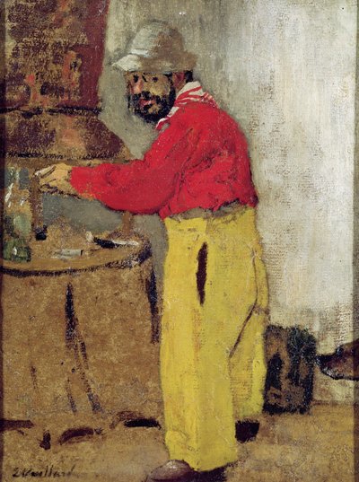 Henri de Toulouse-Lautrec in Villeneuve sur Yonne, 1898 door Edouard Vuillard