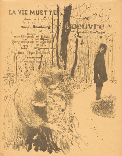 Das stille Leben door Edouard Vuillard