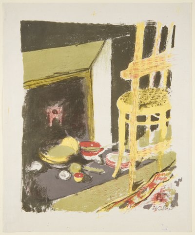 Landschaften und Innenräume: Der Herd door Edouard Vuillard