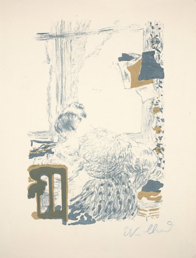 De Kleermaakster door Edouard Vuillard