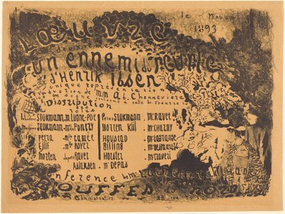 Ein Volksfeind door Edouard Vuillard