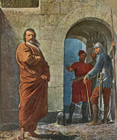 Keizer Hendrik IV door Eduard Schwoiser