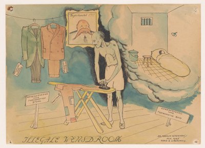 Illegale wensdroom door Eduard Veterman