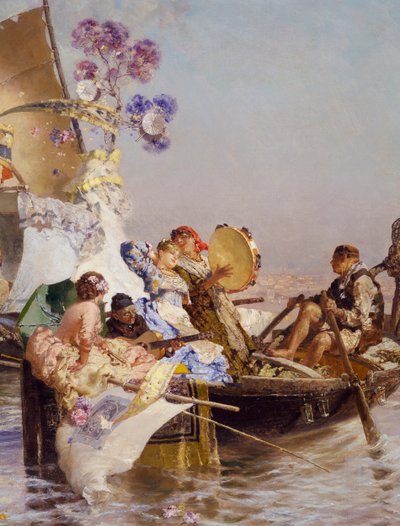 Het Nieuwe Lied Met Woorden en Muziek, door Edoardo Dalbono, detail door Eduardo Dalbono