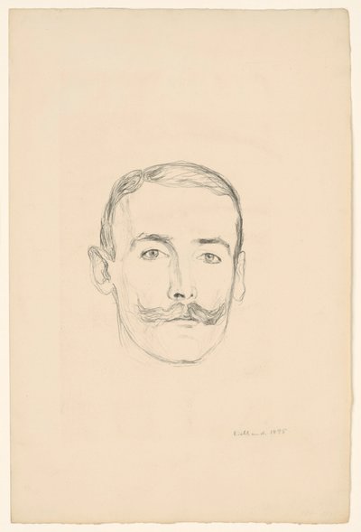 Harry graaf Kessler II door Edvard Munch