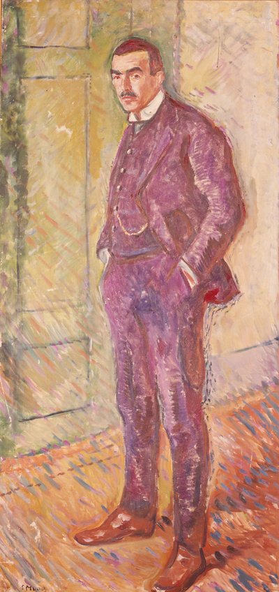 Jappe Nilssen door Edvard Munch