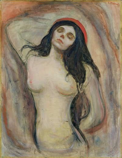 Madonna door Edvard Munch