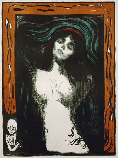 Madonna door Edvard Munch