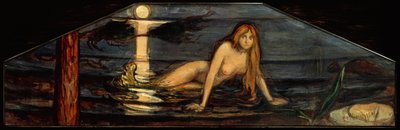 Zeemeermin door Edvard Munch