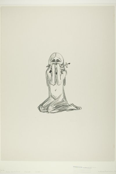 Omega en de Bloem door Edvard Munch