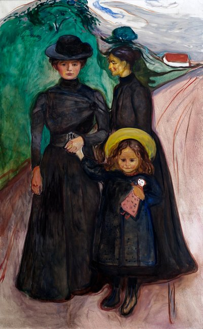De Familie (De Boek Familie) door Edvard Munch