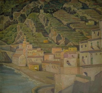Vanuit Amalfi door Edvard Weie