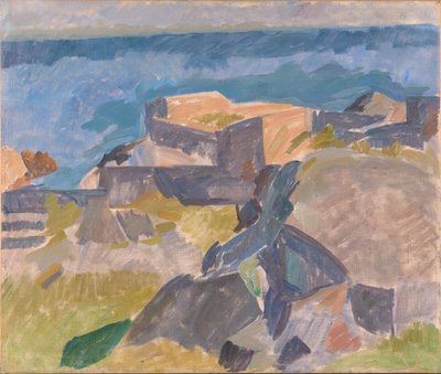 Landschap van Christiansø door Edvard Weie